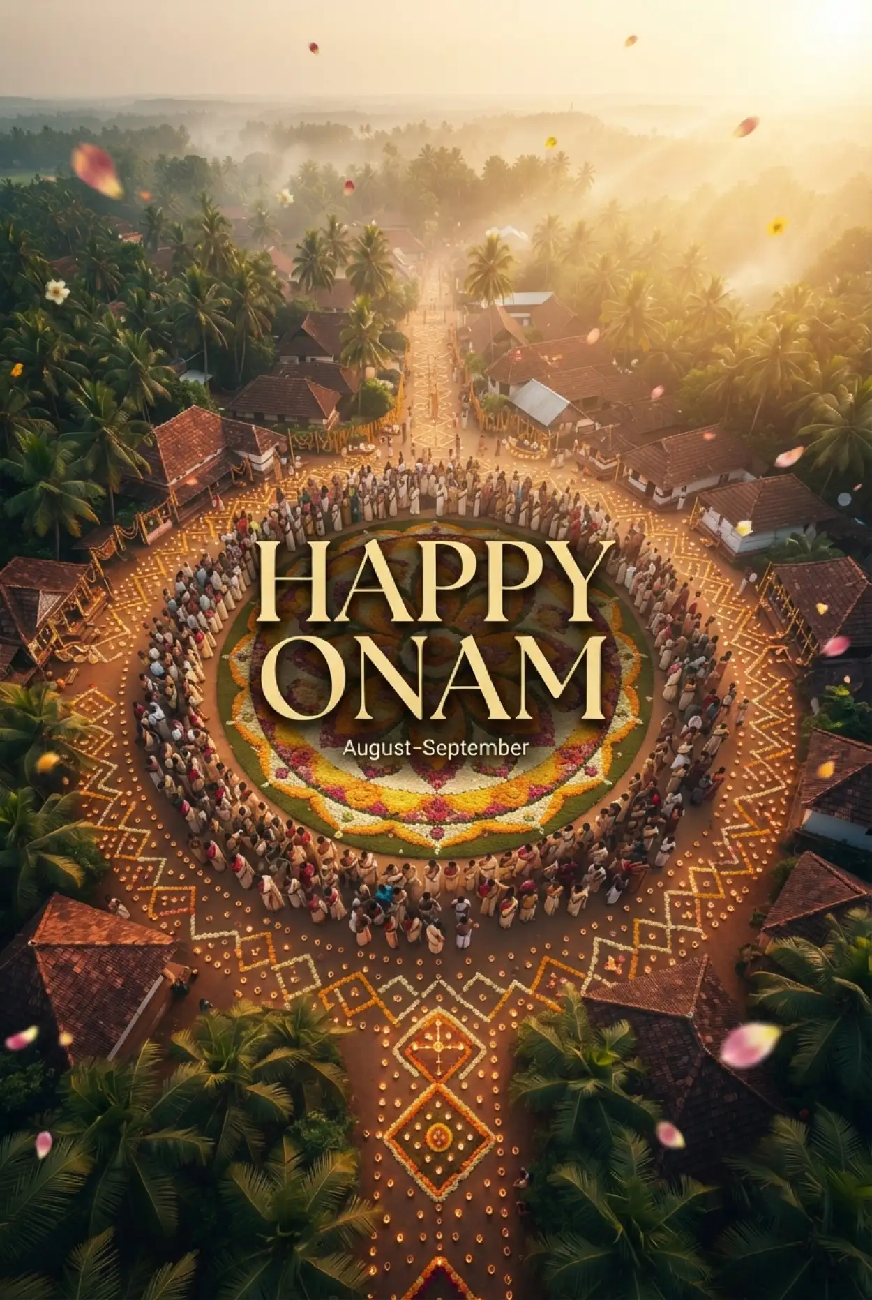 Free Download Happy Onam 2026 Malayalam Status - High Quality Happy Onam 2026 Image