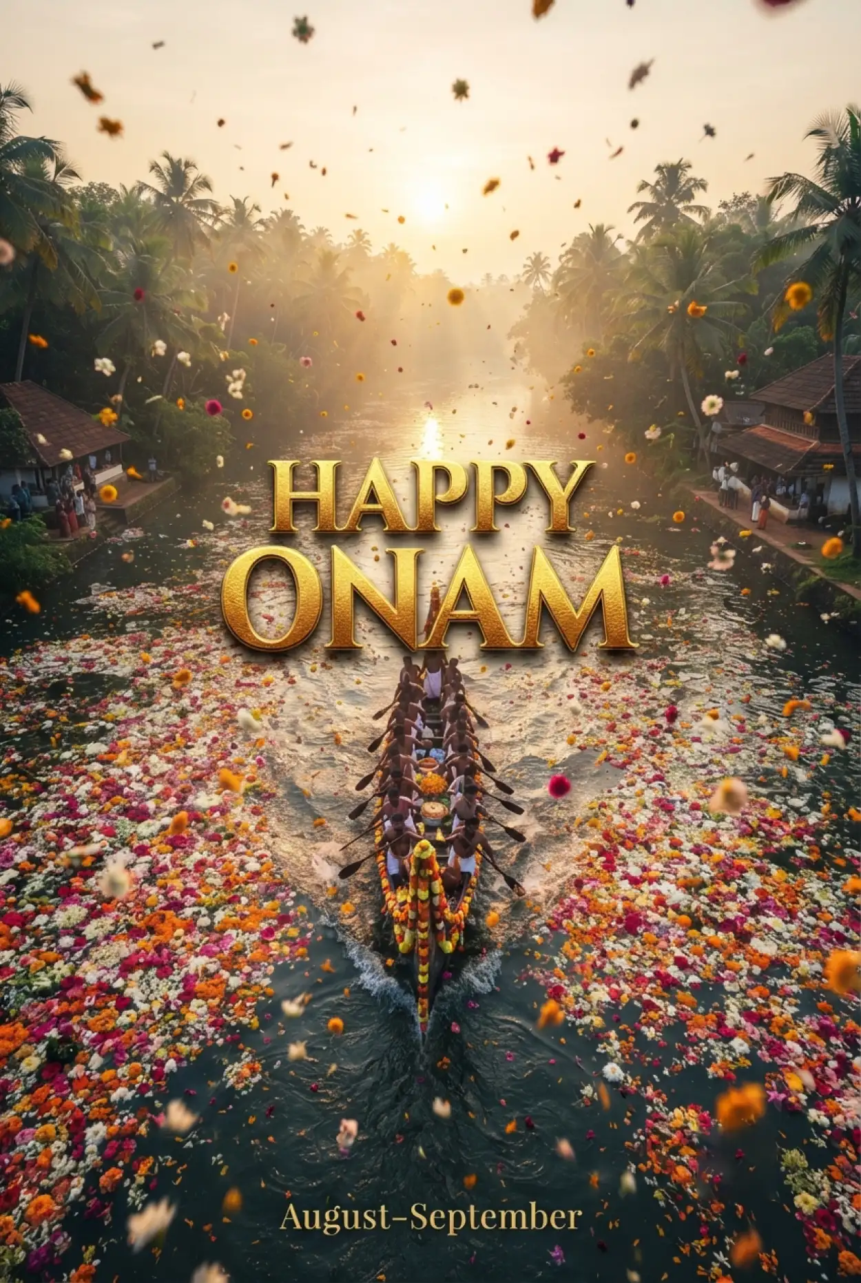 Free Download Happy Onam 2026 Office Celebration Wishes - High Quality Happy Onam 2026 Image
