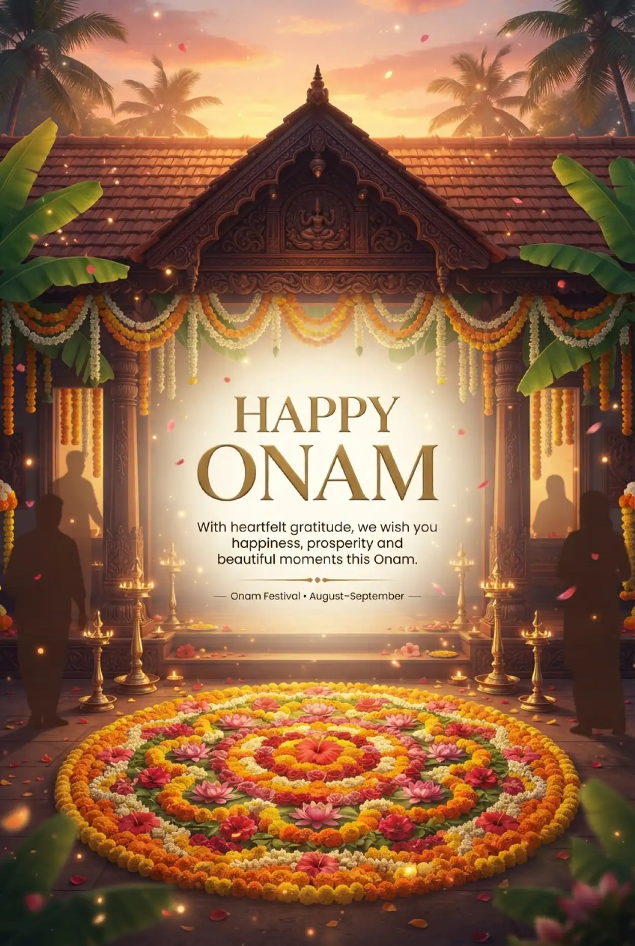 Free Download Happy Onam 2026 Wishes For A Prosperous Year - High Quality Happy Onam 2026 Image