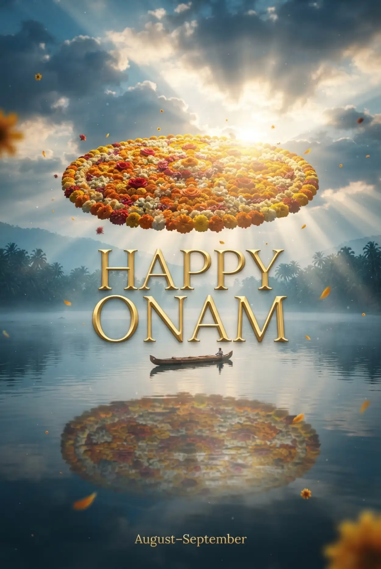 Free Download Happy Onam 2026 Wishes For Everyone - High Quality Happy Onam 2026 Image