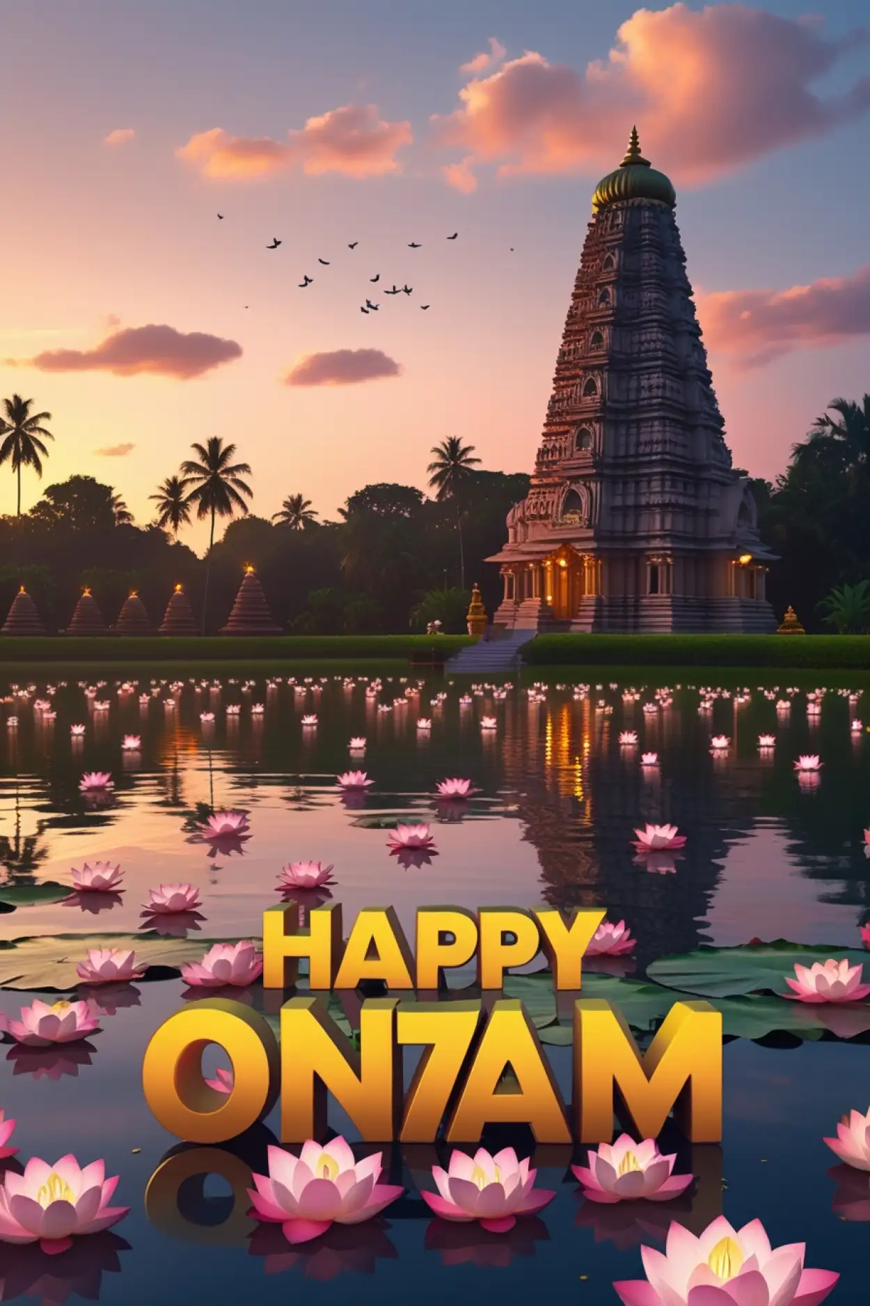 Free Download Happy Onam Celebration Video Download - High Quality Happy Onam Background