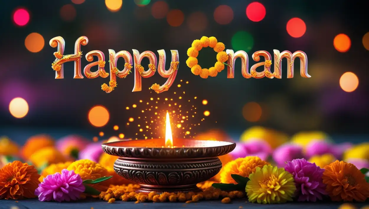 Happy Onam Greetings For Teacher - Royalty Free Happy Onam Image | Pngmagic Free Download Happy Onam Greetings For Teacher - High Quality Happy Onam Background