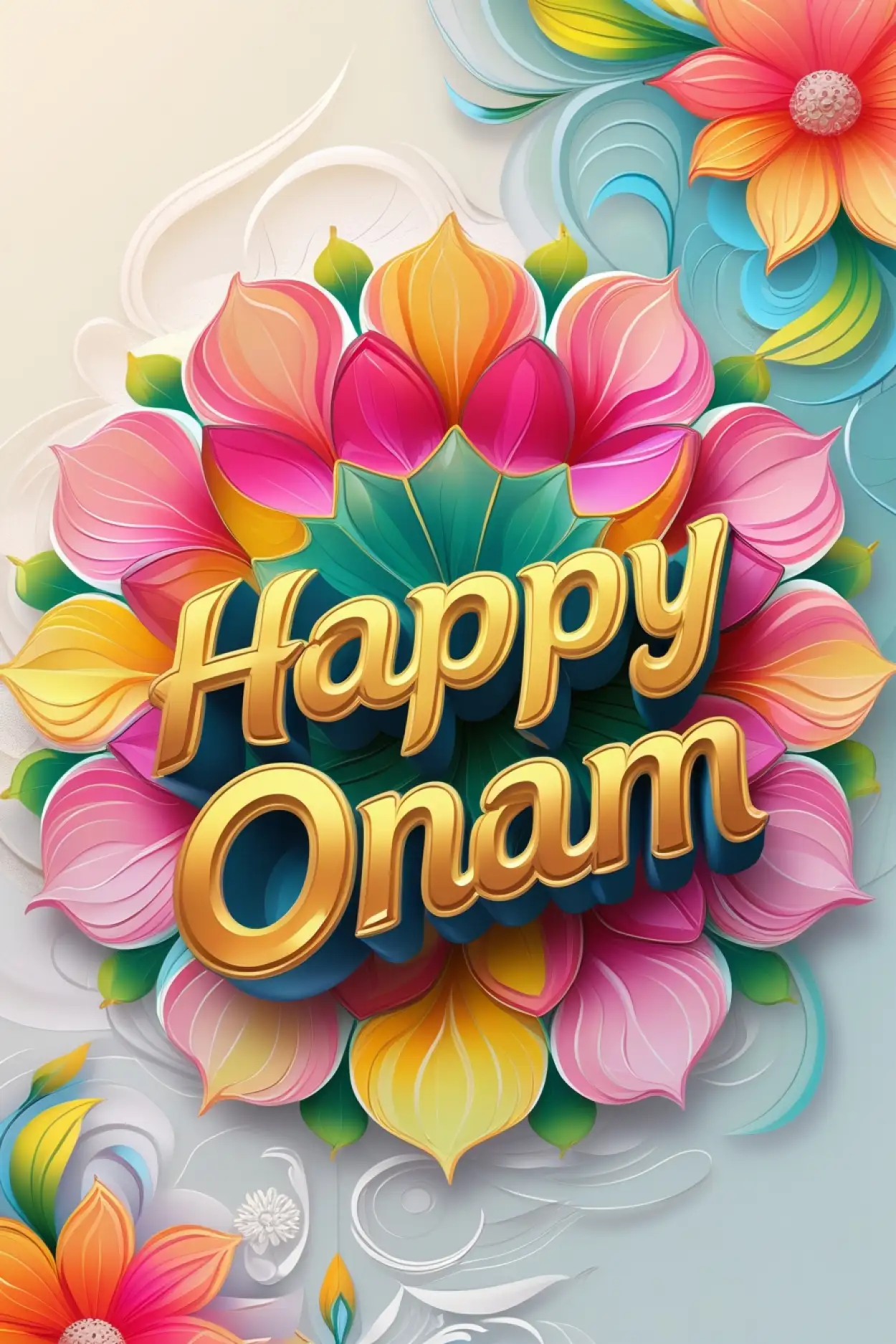 Happy Onam Greetings With Images - Royalty Free Happy Onam Image | Pngmagic Free Download Happy Onam Greetings With Images - High Quality Happy Onam Background
