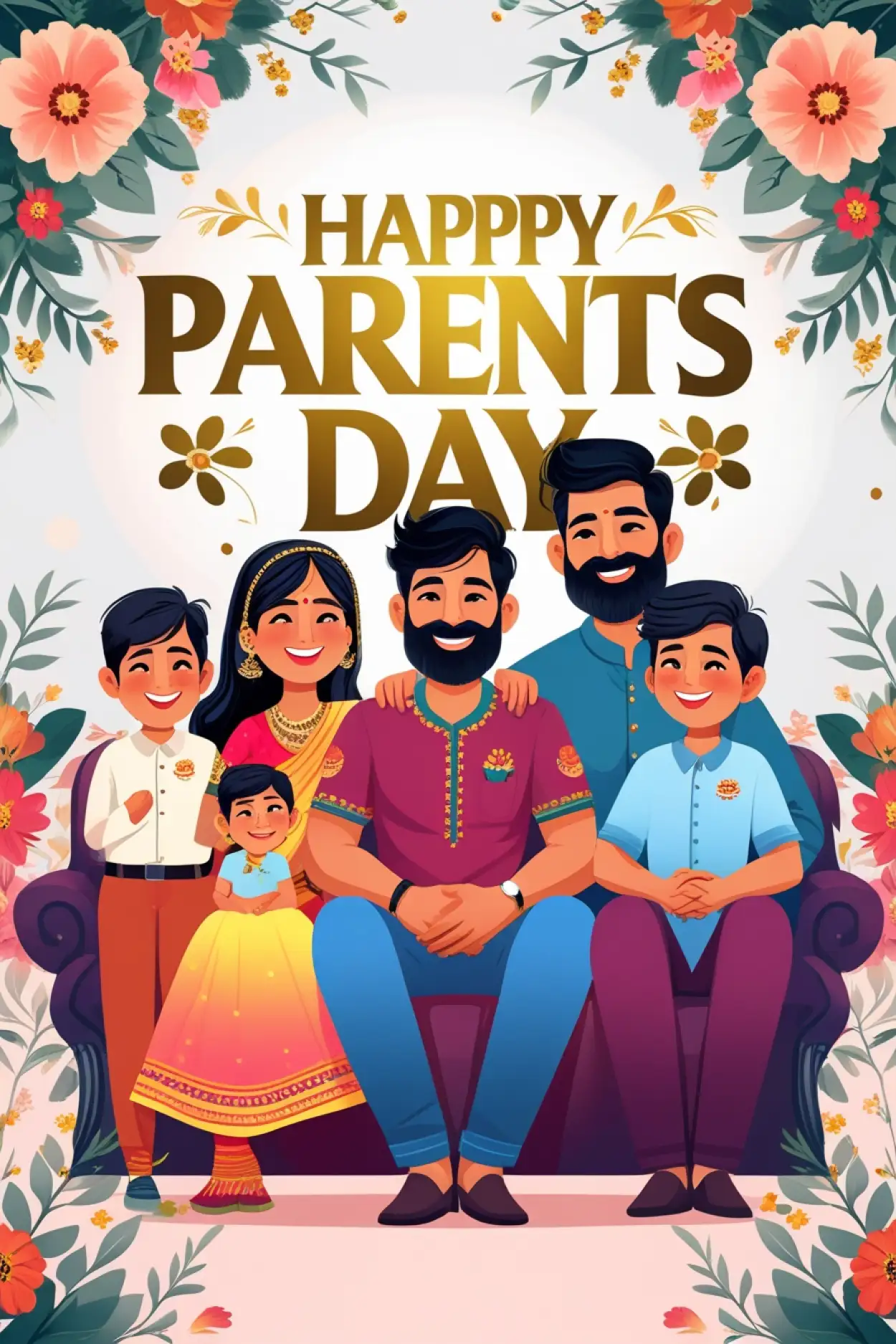 Free Download Happy Parents Day 2025 Images Download - High Quality Happy Parents Day Background