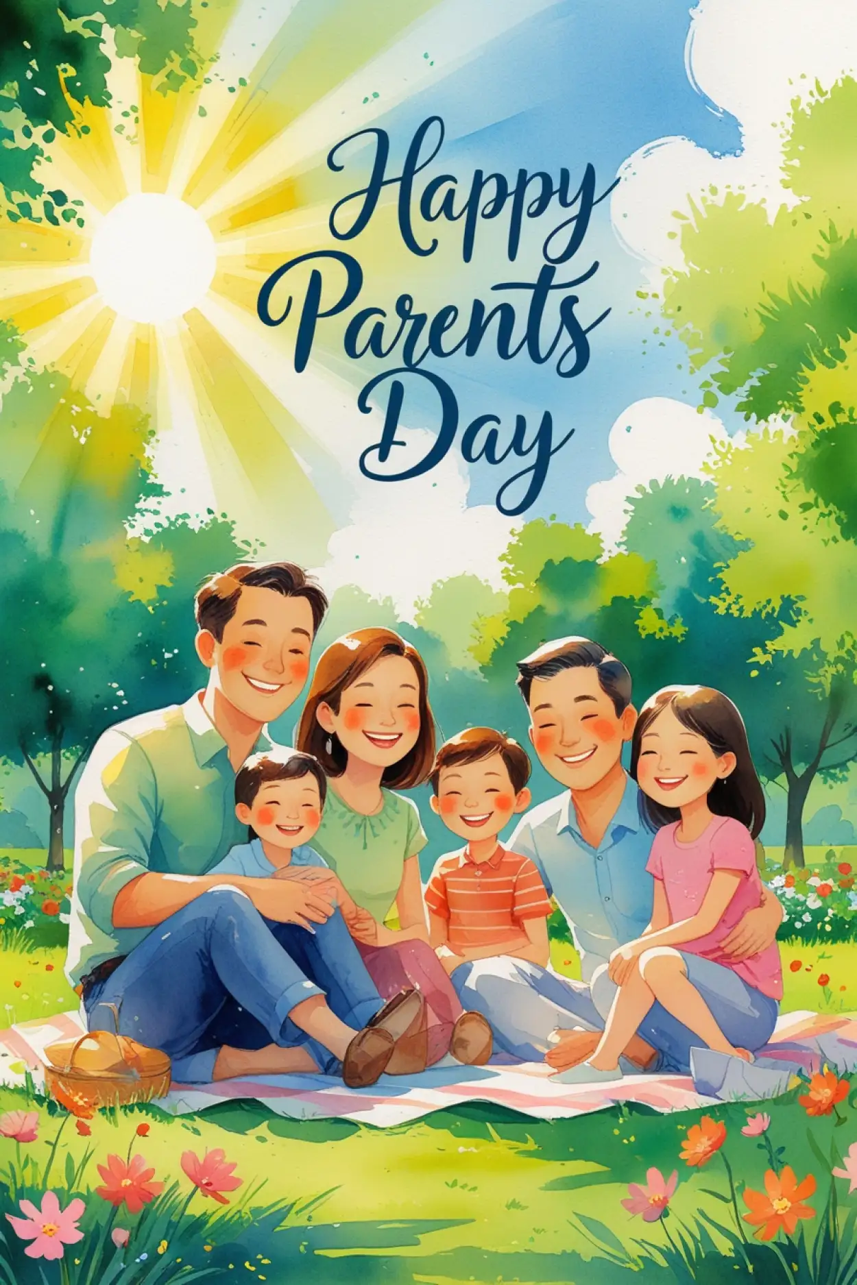 Free Download Happy Parents Day 3d Text Image Download - High Quality Happy Parents Day Background