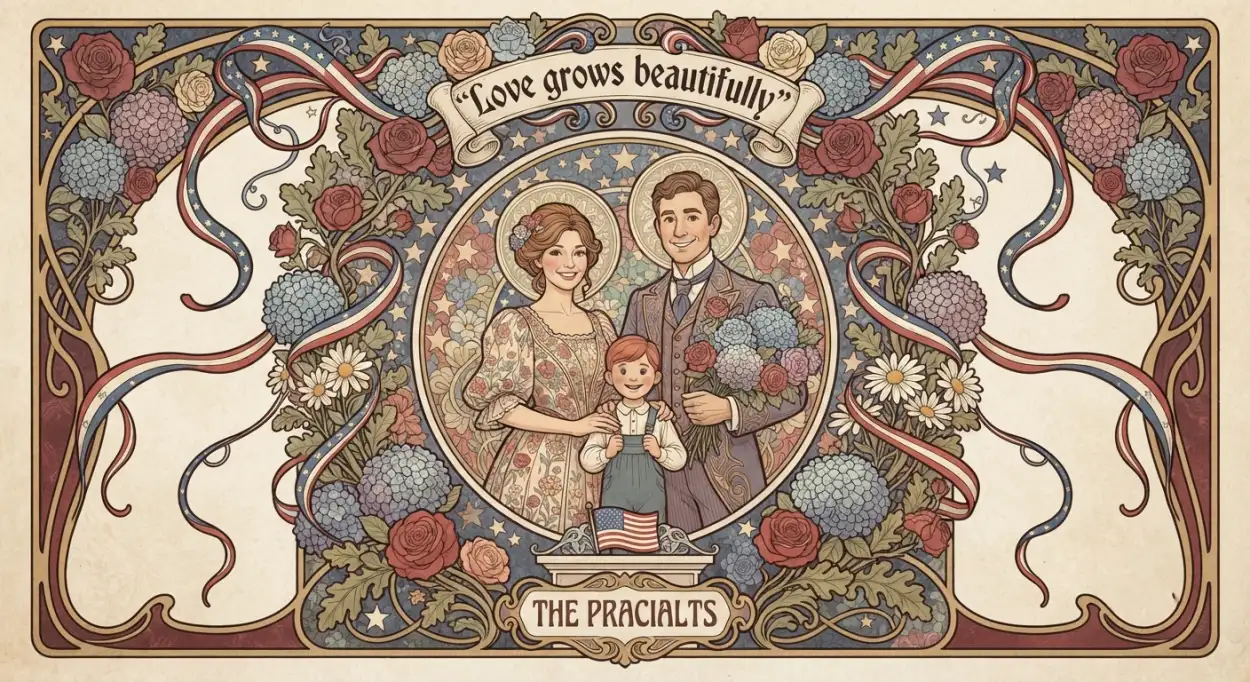 Free Download Happy Parents Day Aesthetic Family Artwork - High Quality American Parents Day 2026 Image