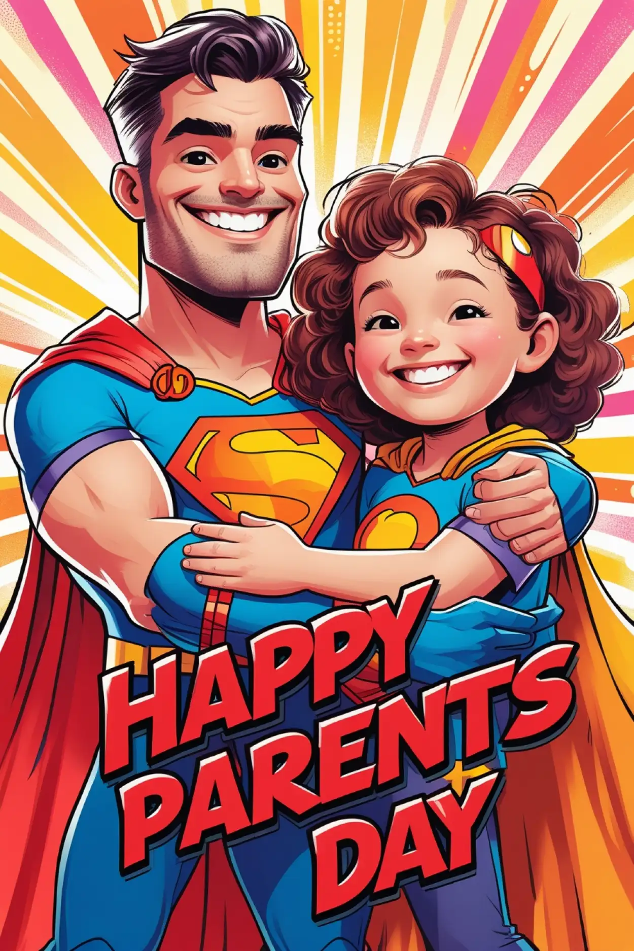 Free Download Happy Parents Day Ai Generated Image - High Quality Happy Parents Day Background