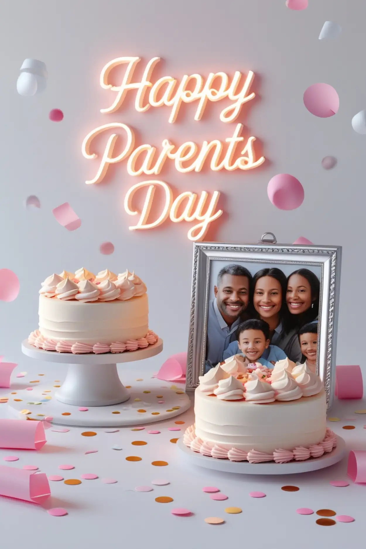 Free Download Happy Parents Day Cake Design Images - High Quality Happy Parents Day Background