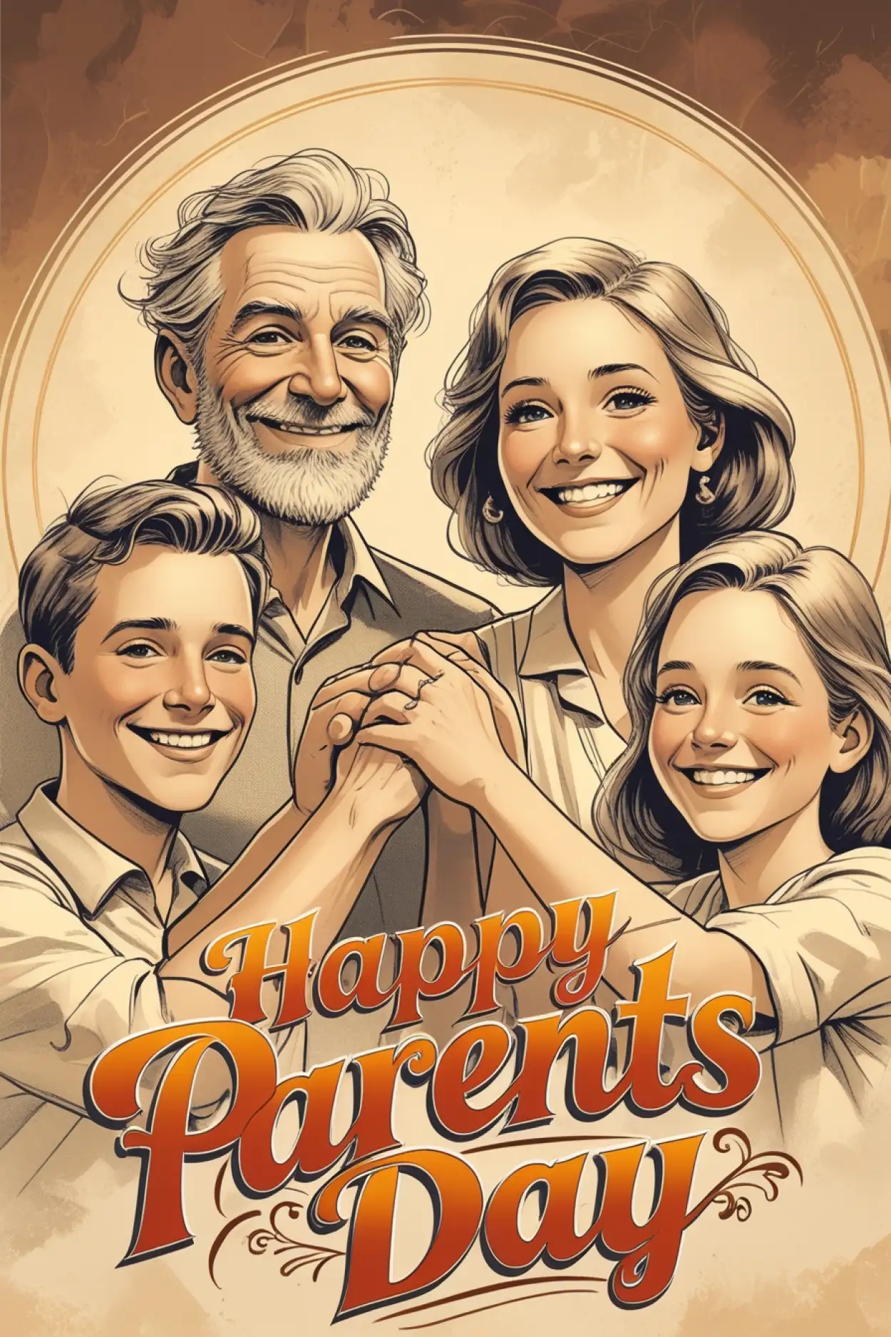 Free Download Happy Parents Day Collage Image Hd - High Quality Happy Parents Day Background