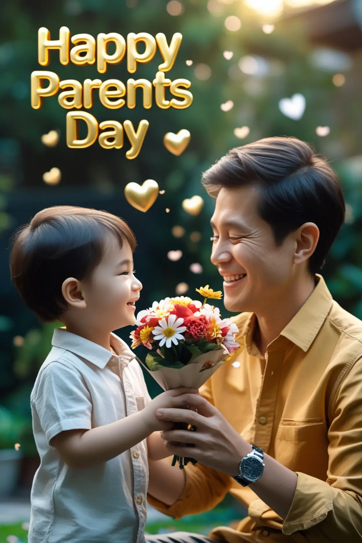 Free Download Happy Parents Day Insta Reel Content Idea - High Quality Happy Parents Day Background