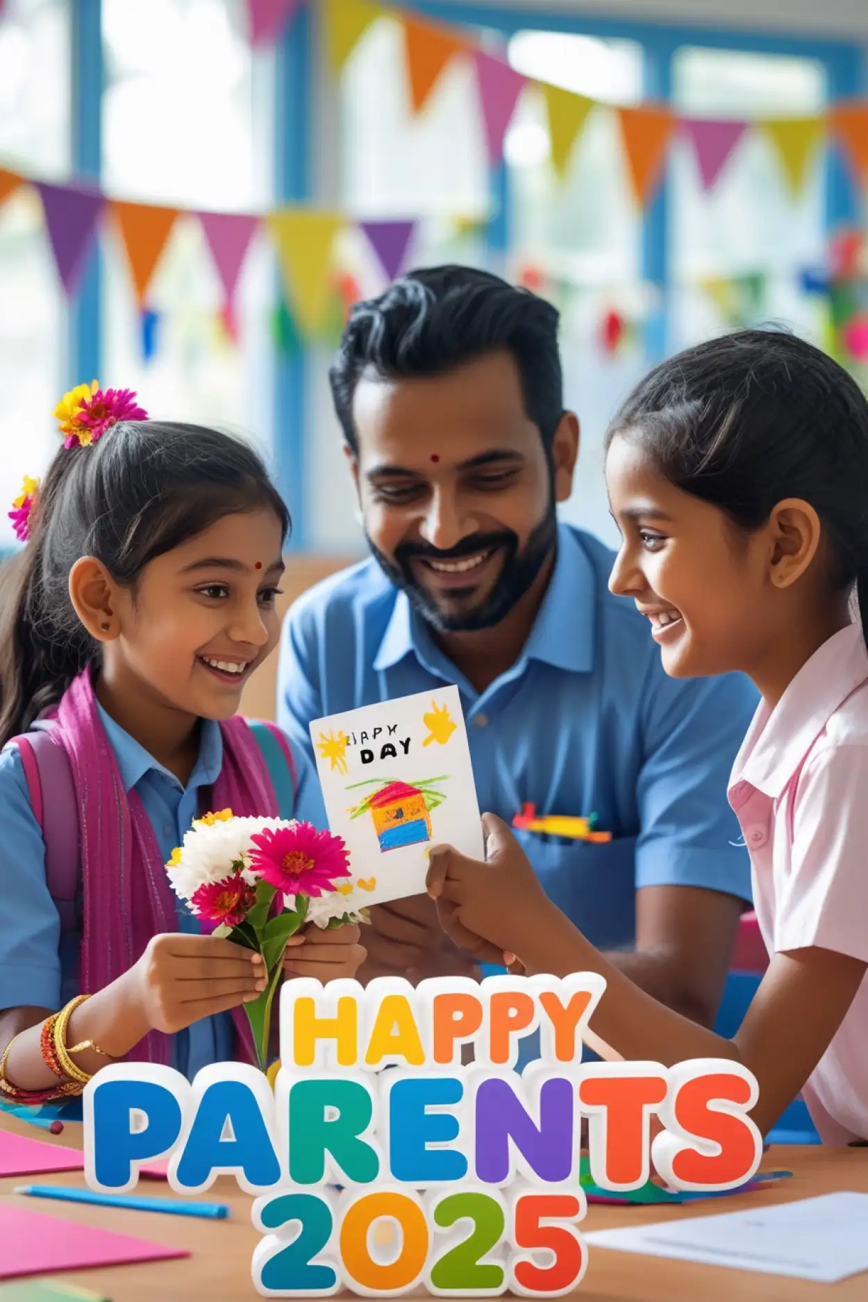 Free Download Happy Parents Day Status In Hindi Text - High Quality Happy Parents Day Background