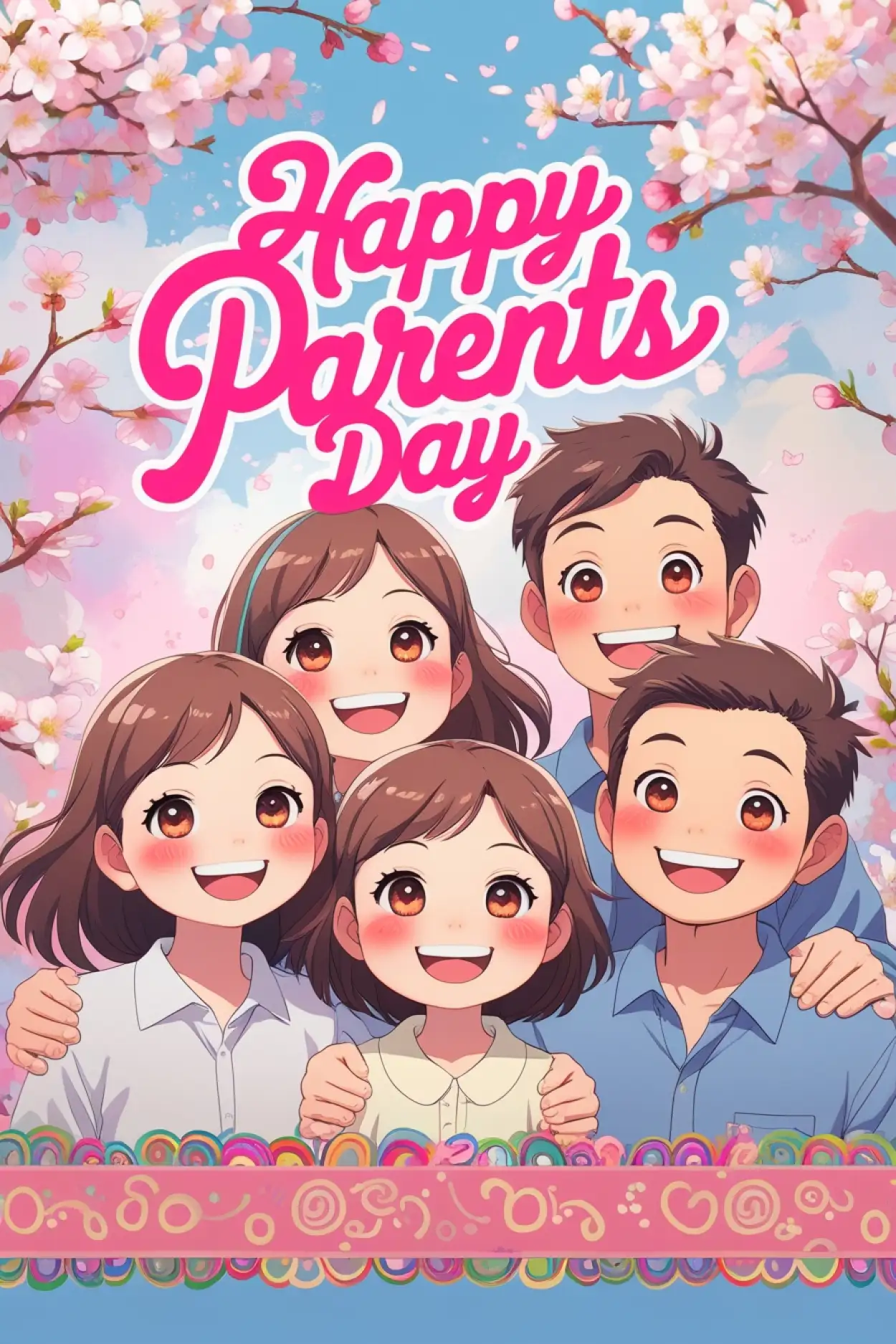 Free Download Happy Parents Day Whatsapp Image With Quote - High Quality Happy Parents Day Background
