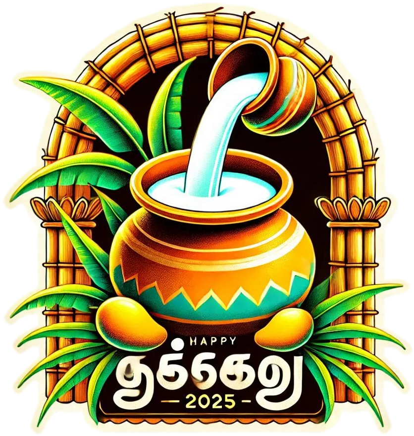 Happy Pongal 2025 Png For Blogs - Royalty Free Happy Pongal 2025 Png Image | Pngmagic Free Download Happy Pongal 2025 Png For Blogs - High Quality Happy Pongal 2025 Png PNG Image