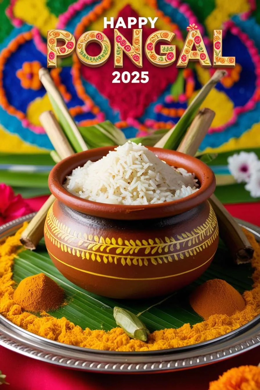 Happy Pongal Greetings 2025 For Social Media - Royalty Free Happy Pongal Greetings 2025 Image | Pngmagic Free Download Happy Pongal Greetings 2025 For Social Media - High Quality Happy Pongal Greetings 2025 Background