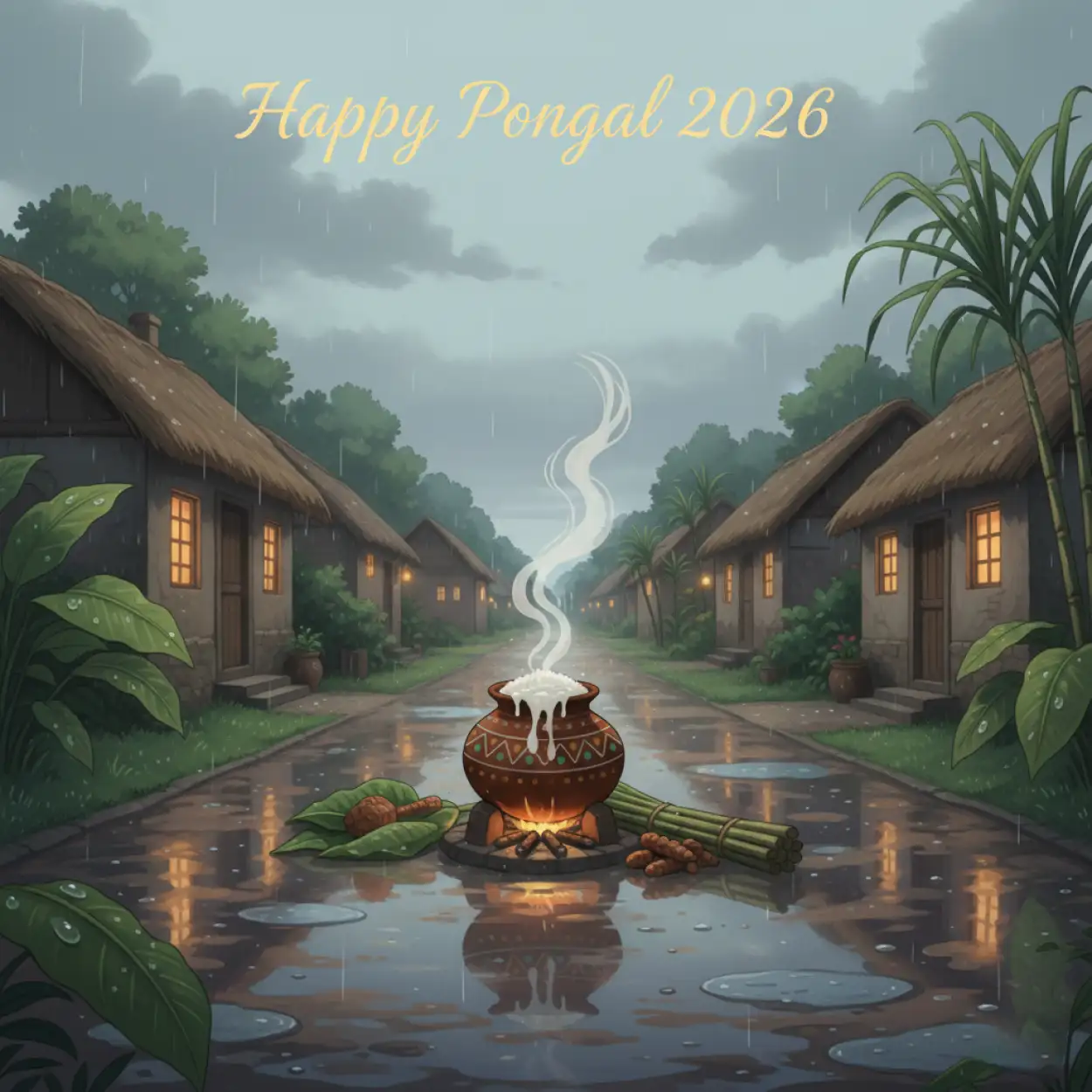 Free Download Happy Pongal Wishes 2026 For Whatsapp Status Download - High Quality Happy Pongal Wishes 2026 Background