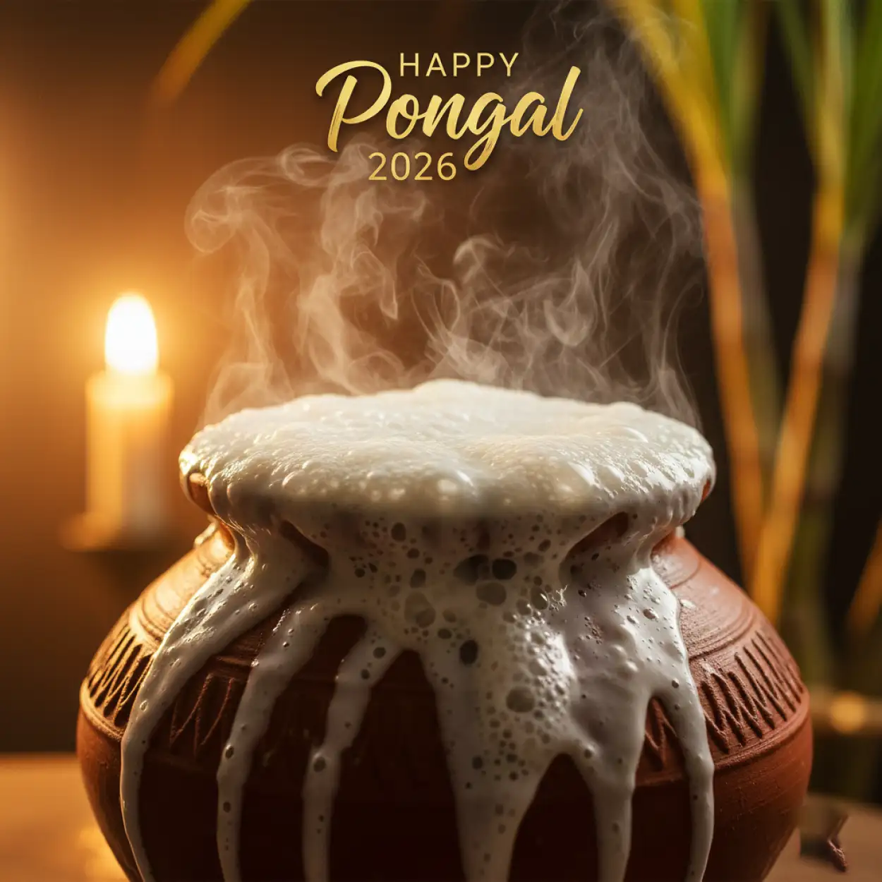 Free Download Happy Pongal Wishes 2026 In English With Images - High Quality Happy Pongal Wishes 2026 Background