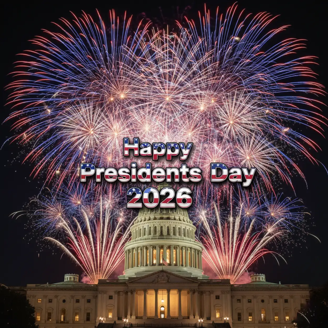 Free Download Happy Presidents Day 2026 America Celebration Design - High Quality Happy Presidents Day 2026 Background