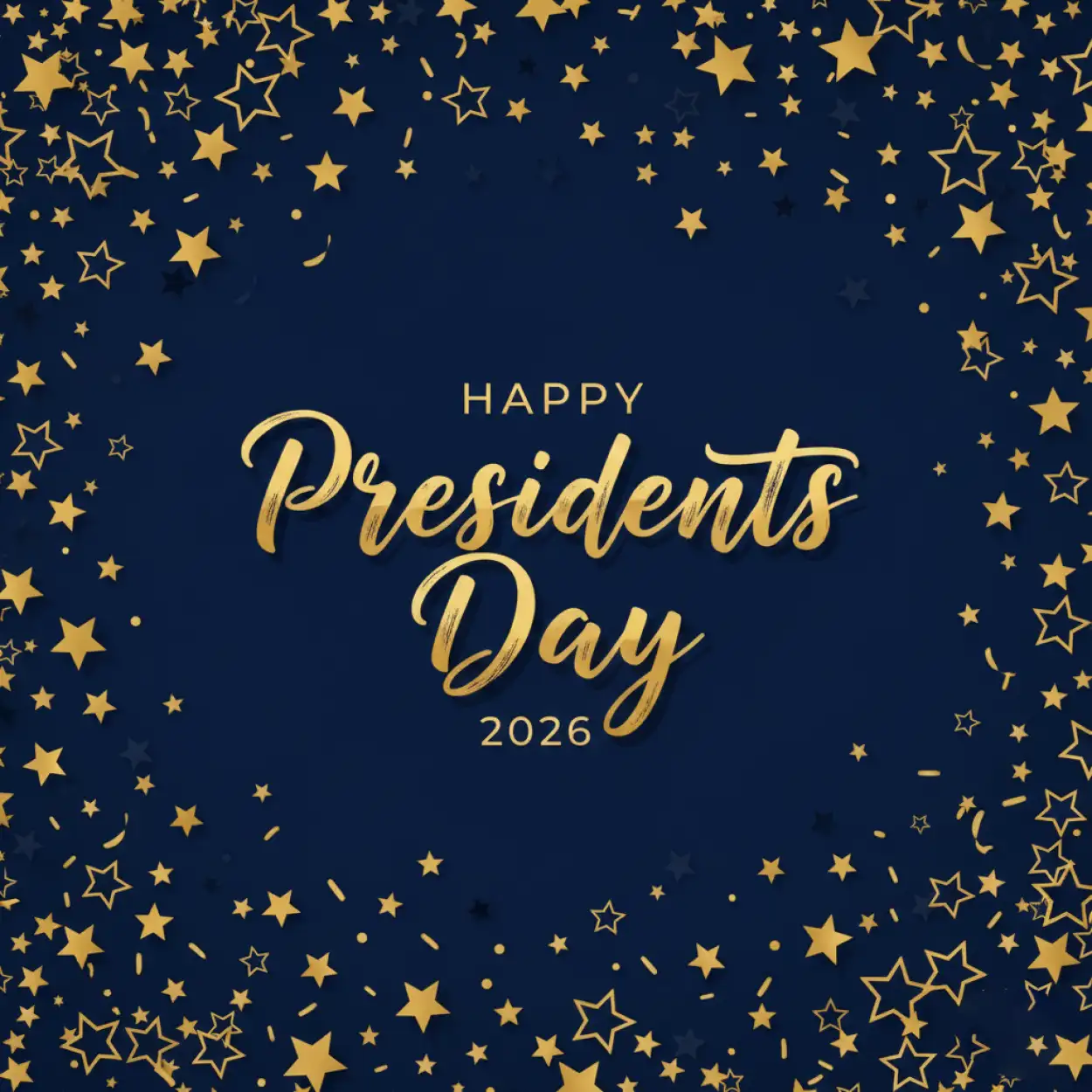 Free Download Happy Presidents Day 2026 Elegant Background - High Quality Happy Presidents Day 2026 Background