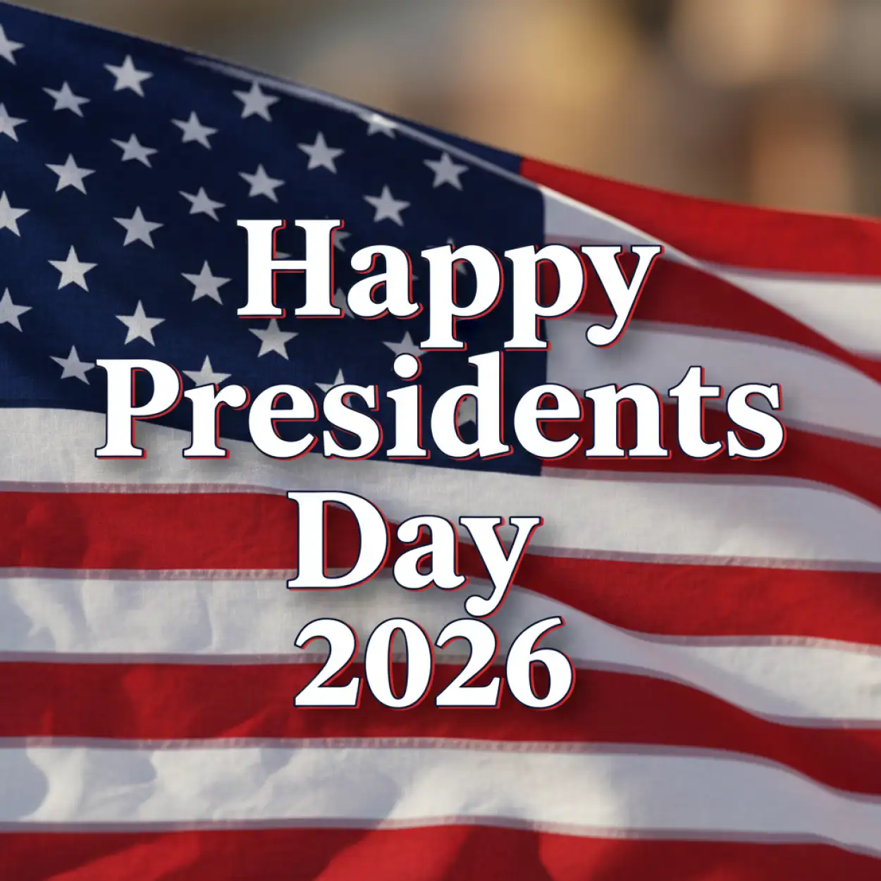 Free Download Happy Presidents Day 2026 Patriotic Sale Ad - High Quality Happy Presidents Day 2026 Background
