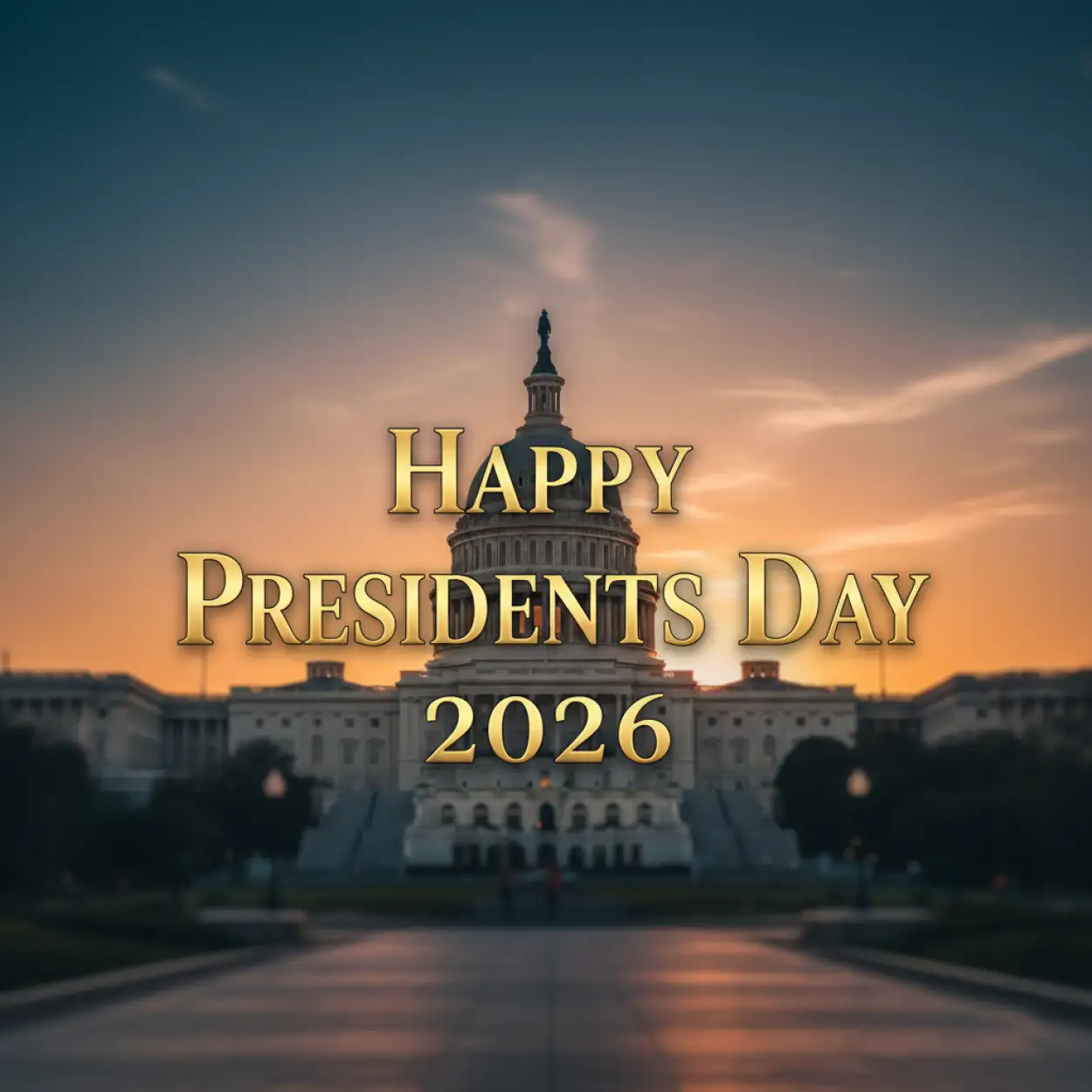 Free Download Happy Presidents Day 2026 Social Media Caption - High Quality Happy Presidents Day 2026 Background