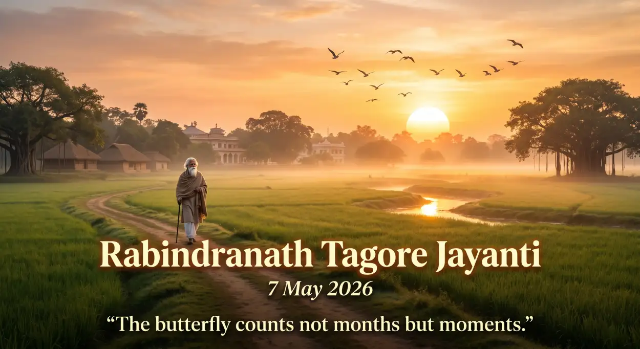 Free Download Happy Rabindranath Tagore Jayanti Classy Background - High Quality Rabindranath Tagore Jayanti Background Image
