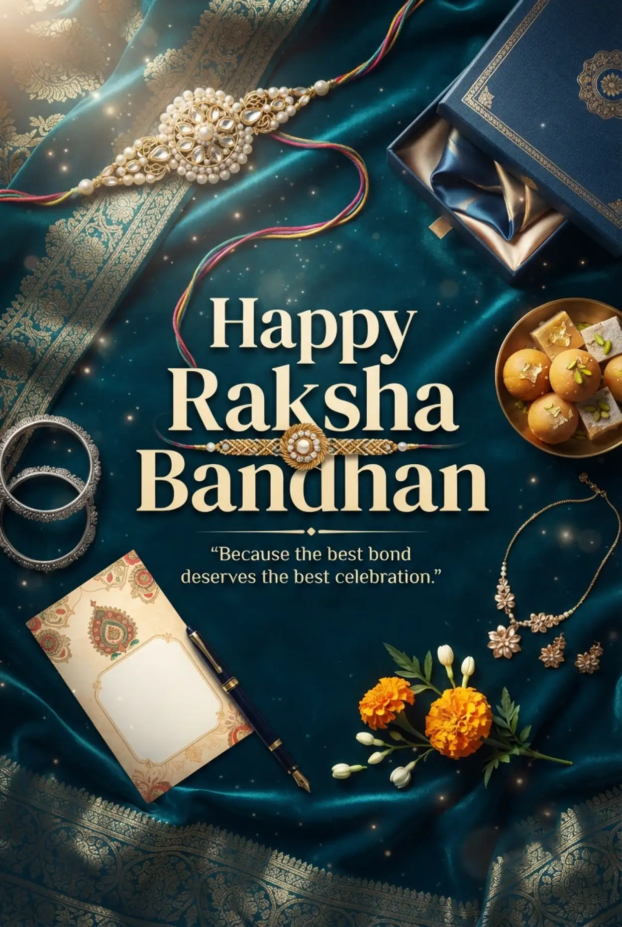 Free Download Happy Raksha Bandhan 2026 Hd Greeting Image - High Quality Happy Raksha Bandhan Wishes 2026 Image