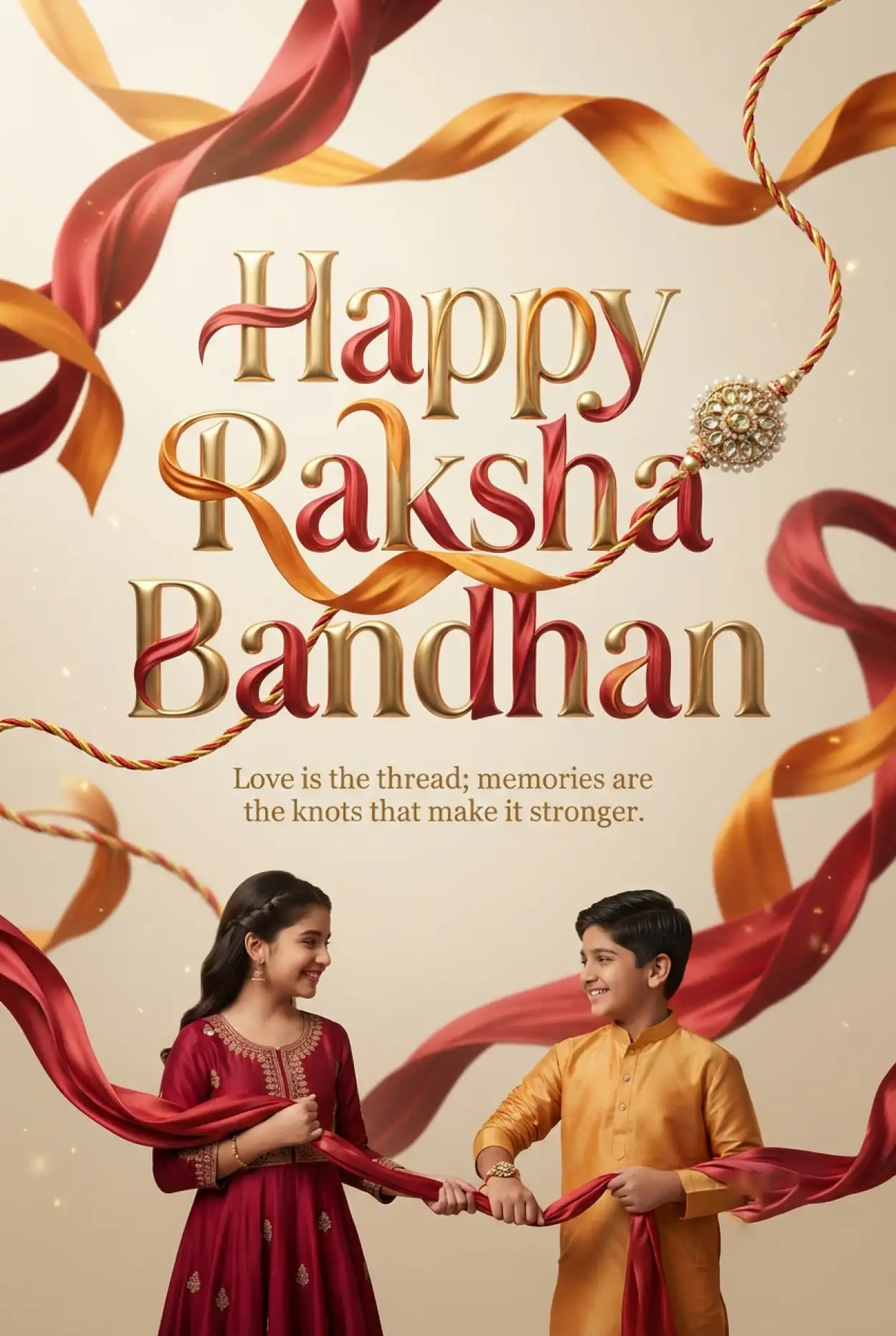 Free Download Happy Raksha Bandhan 2026 High Quality Images - High Quality Happy Rakhi Wishes 2026 Image