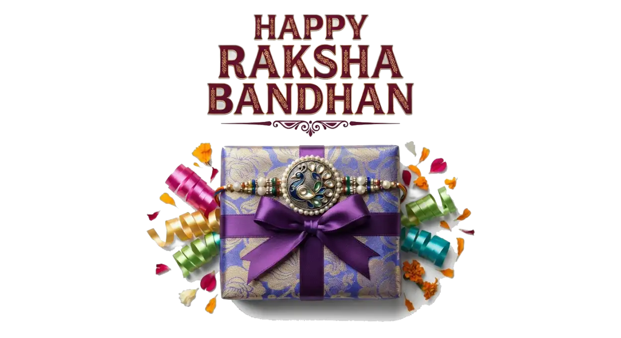 Free Download Happy Raksha Bandhan Greeting Card Png Transparent - High Quality Happy Raksha Bandhan Png Transparent Transparent PNG