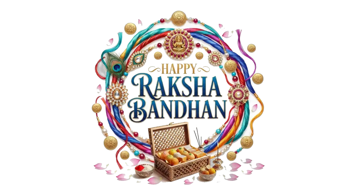 Free Download Happy Raksha Bandhan Social Media Png Transparent - High Quality Happy Raksha Bandhan Png Transparent Transparent PNG