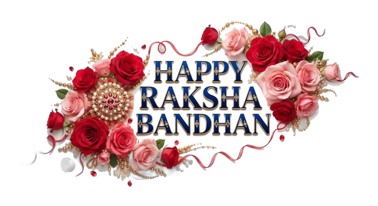 Free Download Happy Raksha Bandhan Transparent Png Digital Design - High Quality Happy Raksha Bandhan Png Transparent Transparent PNG
