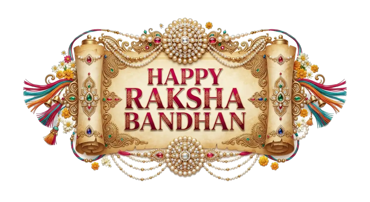 Free Download Happy Raksha Bandhan Transparent Png For Photoshop - High Quality Happy Raksha Bandhan Png Transparent Transparent PNG