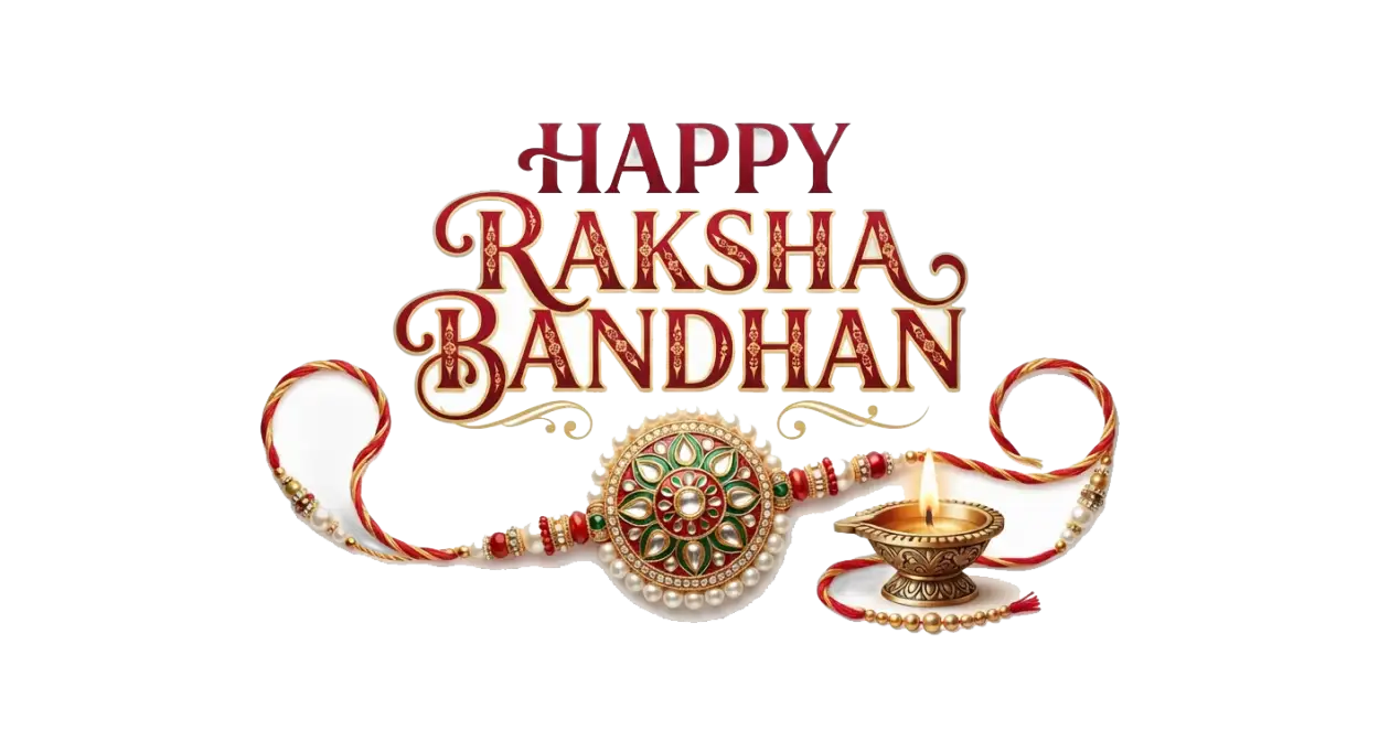 Free Download Happy Raksha Bandhan Transparent Png With Rakhi - High Quality Happy Raksha Bandhan Png Transparent Transparent PNG