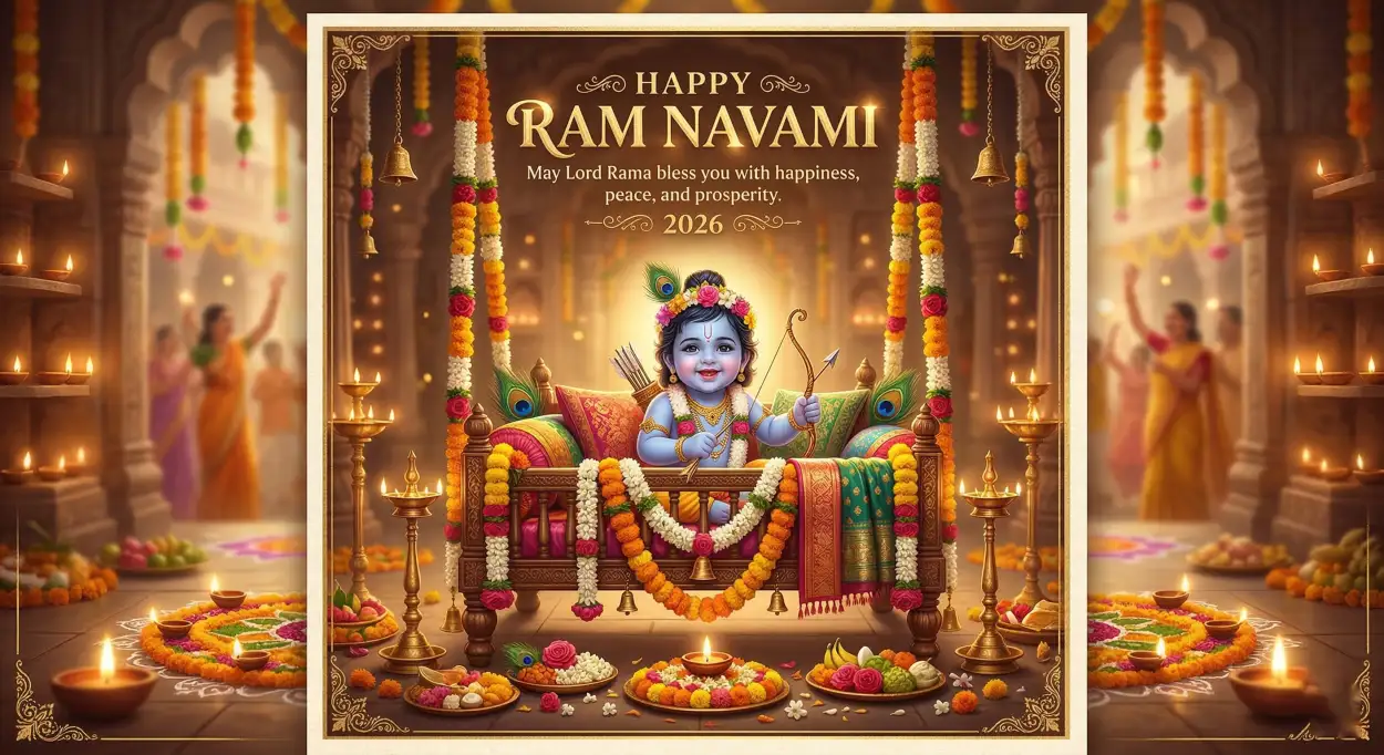 Free Download Happy Ram Navami 2026 Devotional Images Hd - High Quality Happy Ram Navami 2026 Image