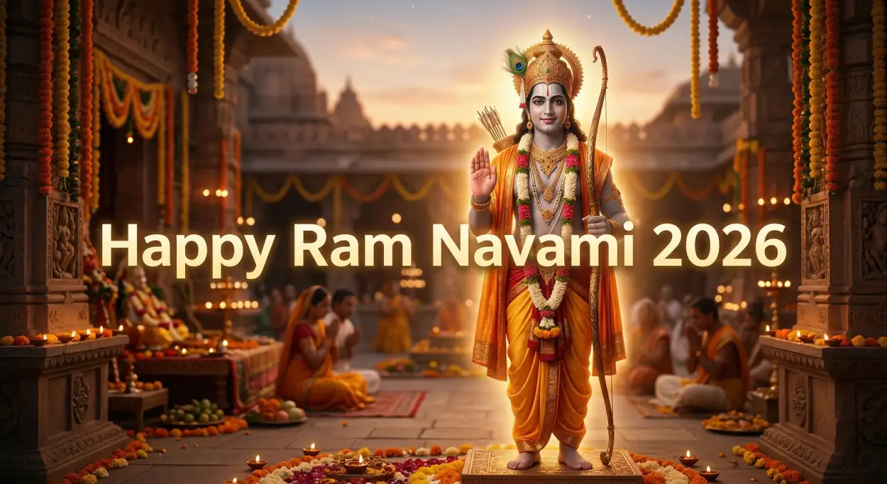 Free Download Happy Ram Navami 2026 Hd Images With Quotes - High Quality Happy Ram Navami 2026 Image