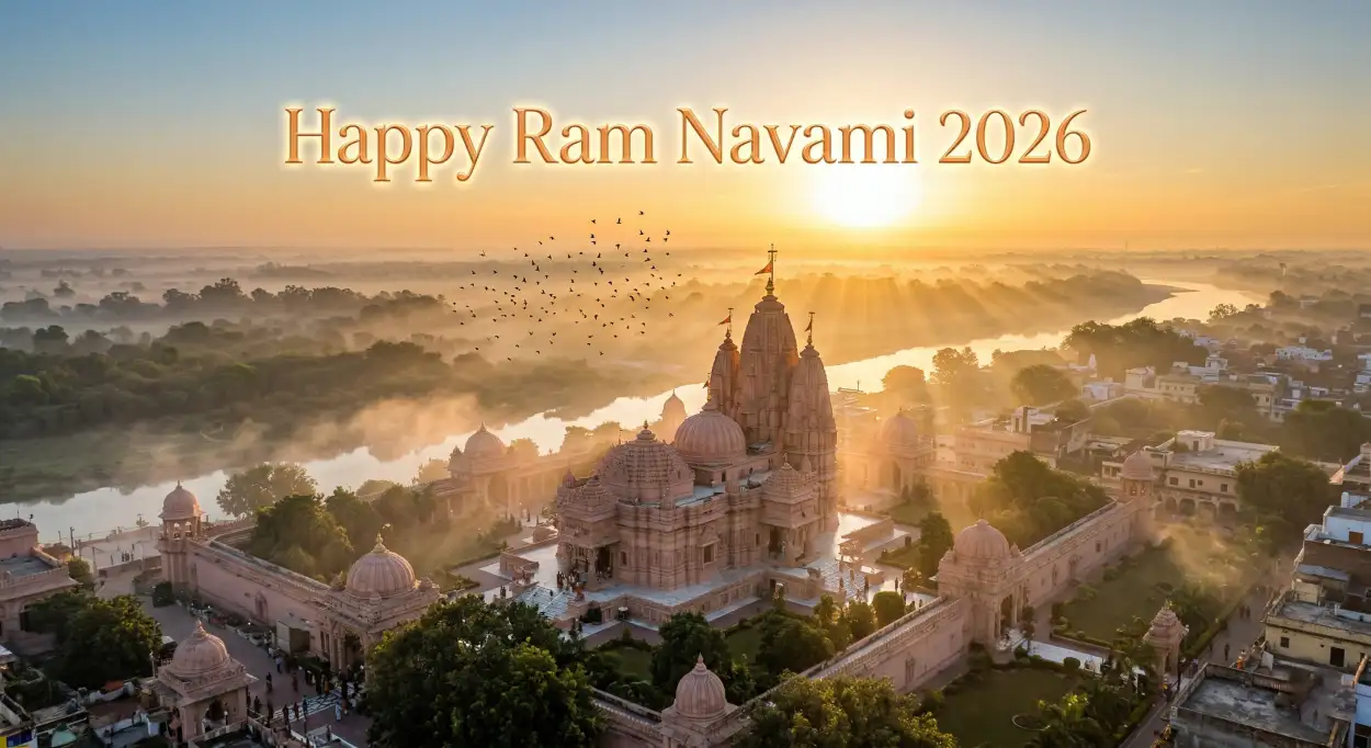 Free Download Happy Ram Navami 2026 Images With Jai Shri Ram Text - High Quality Happy Ram Navami 2026 Image