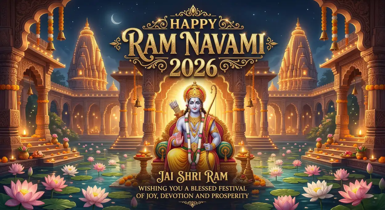 Free Download Happy Ram Navami 2026 Jai Shri Ram Images - High Quality Happy Ram Navami 2026 Image