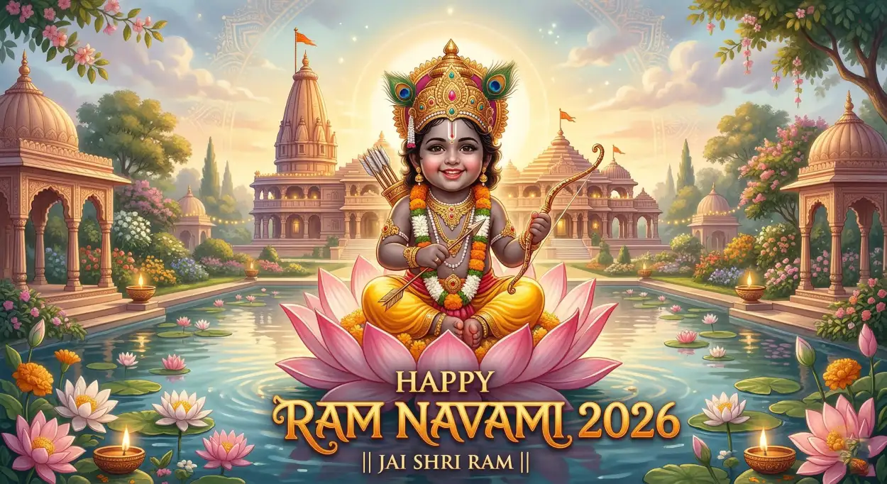 Free Download Happy Ram Navami 2026 Jai Shri Ram Wallpaper - High Quality Happy Ram Navami 2026 Image
