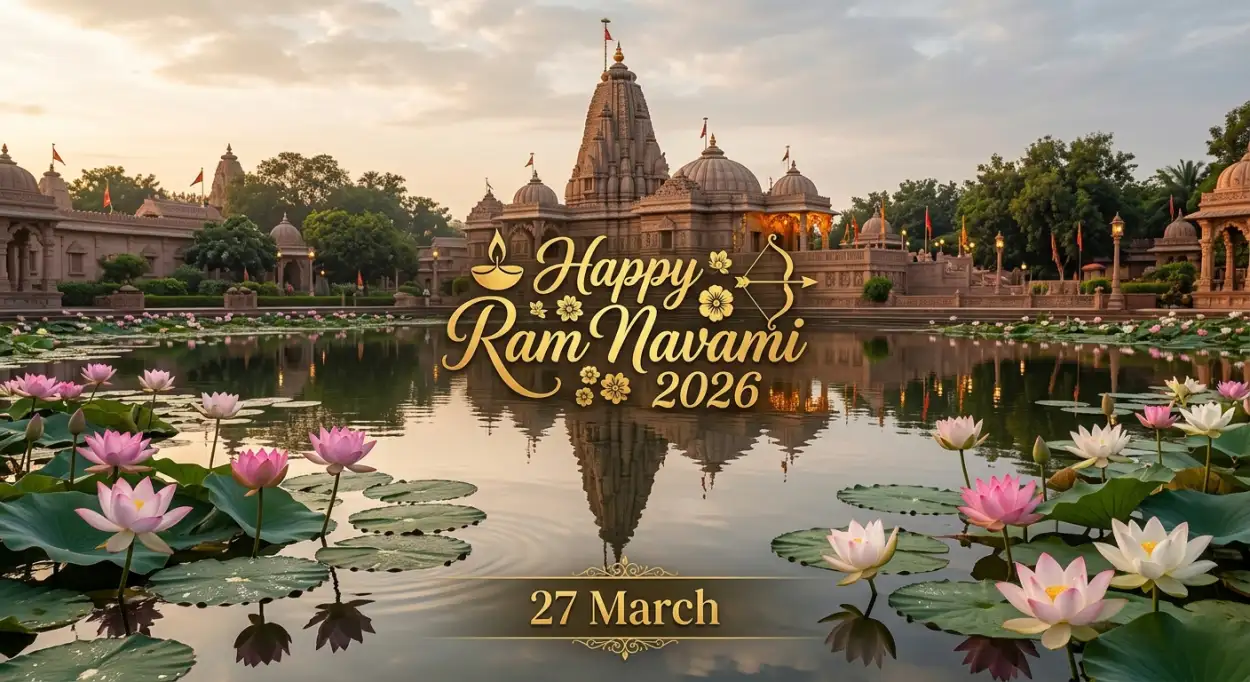 Free Download Happy Ram Navami 2026 Lord Rama Festival Images - High Quality Happy Ram Navami 2026 Image