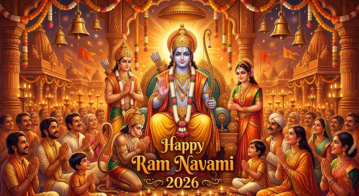 Free Download Happy Ram Navami 2026 Lord Rama Images - High Quality Happy Ram Navami 2026 Image