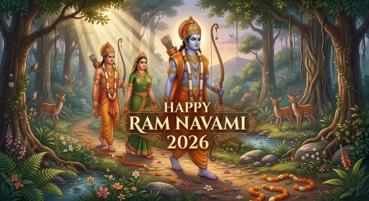 Free Download Happy Ram Navami 2026 Ram Navami Creative Background - High Quality Happy Ram Navami 2026 Background Image