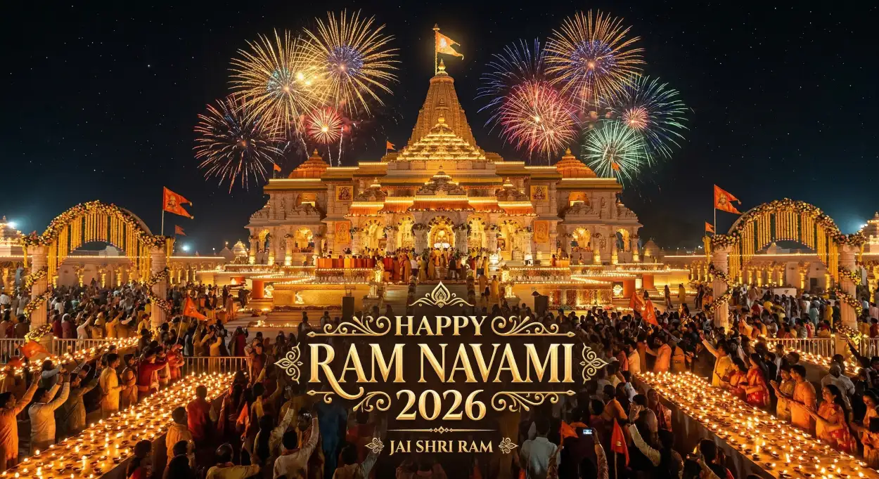 Free Download Happy Ram Navami 2026 Ram Navami Festival Poster Hd - High Quality Happy Ram Navami 2026 Image