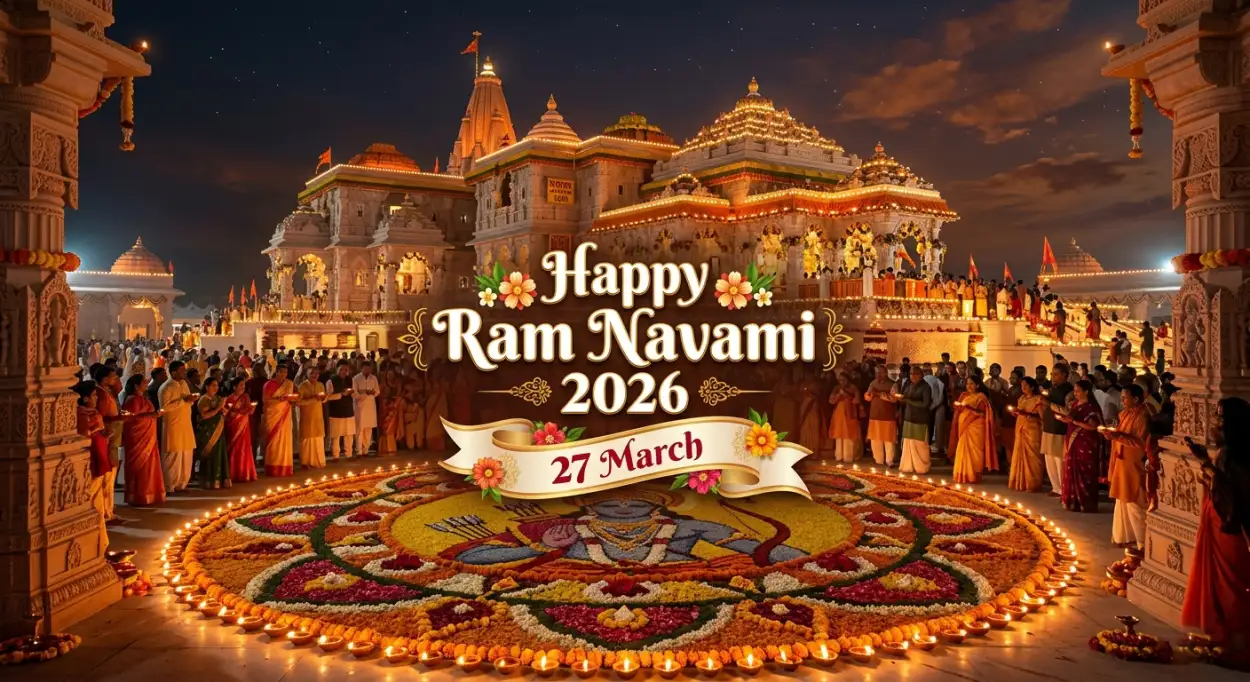 Free Download Happy Ram Navami 2026 Ram Navami Marketing Banner - High Quality Happy Ram Navami 2026 Image
