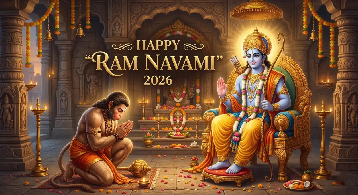 Free Download Happy Ram Navami 2026 Ram Navami Religious Wallpaper - High Quality Happy Ram Navami 2026 Image