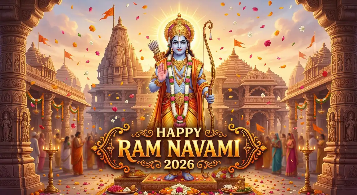 Free Download Happy Ram Navami 2026 Ram Navami Social Media Design - High Quality Happy Ram Navami 2026 Image