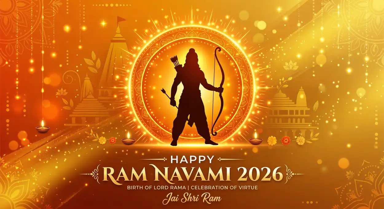 Free Download Happy Ram Navami 2026 Ram Navami Template - High Quality Happy Ram Navami 2026 Image