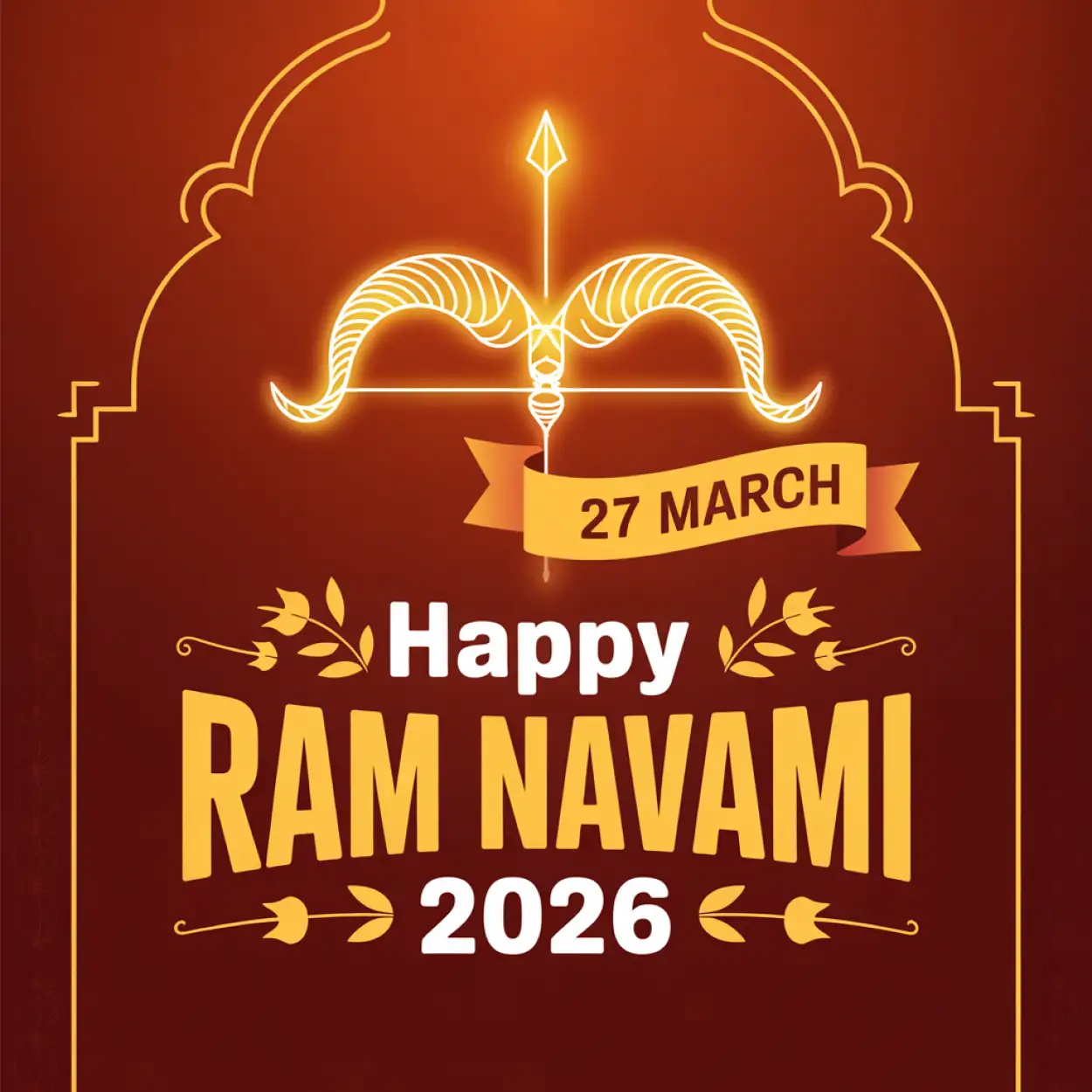 Free Download Happy Ram Navami 2026 Transparent Png - High Quality Happy Ram Navami 2026 Transparent PNG