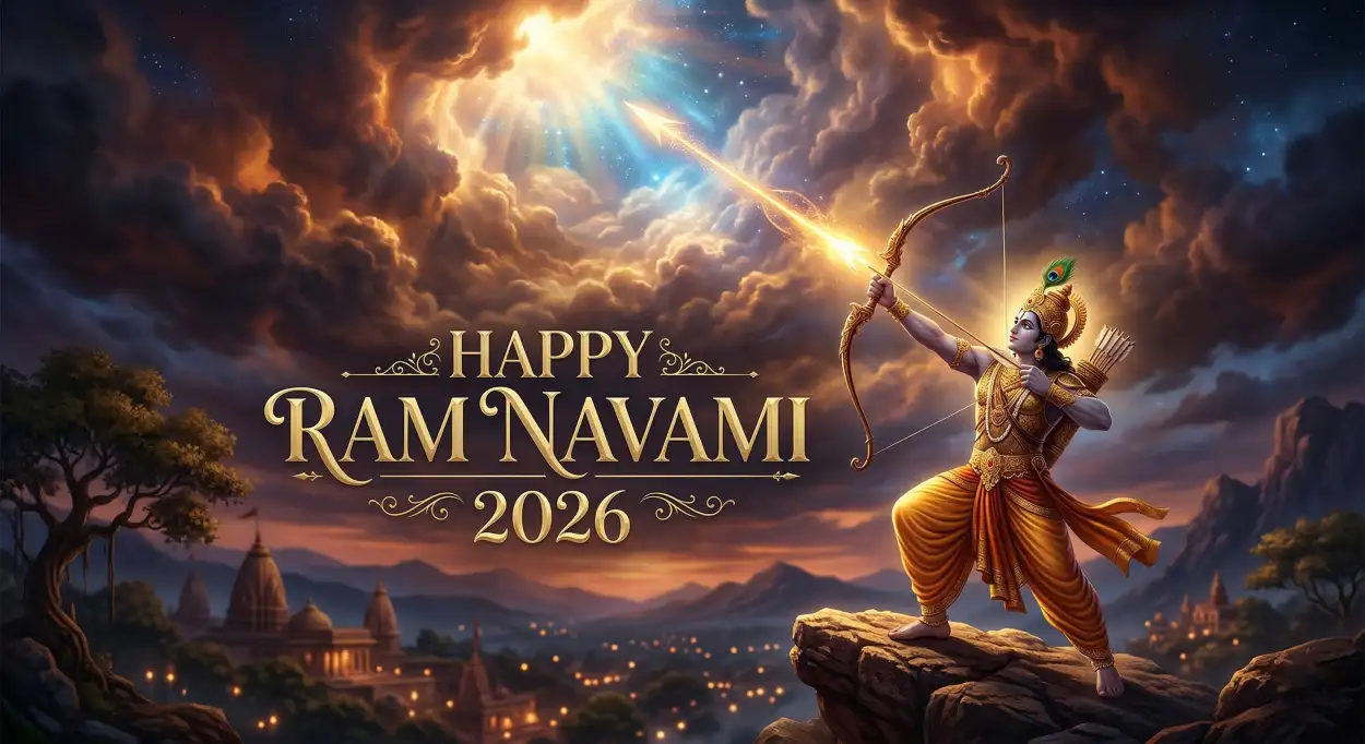 Free Download Happy Ram Navami 2026 Wallpaper - High Quality Happy Ram Navami 2026 Image