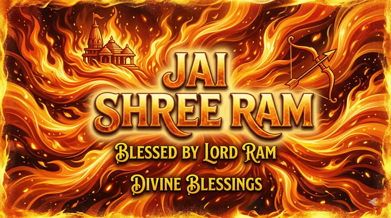 Free Download Happy Ram Navami Banner With Jai Shree Ram Text - High Quality Happy Ram Navami Image