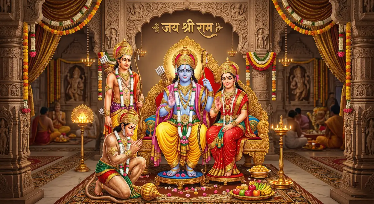 Free Download Happy Ram Navami Beautiful Devotional Images - High Quality Happy Ram Navami Image