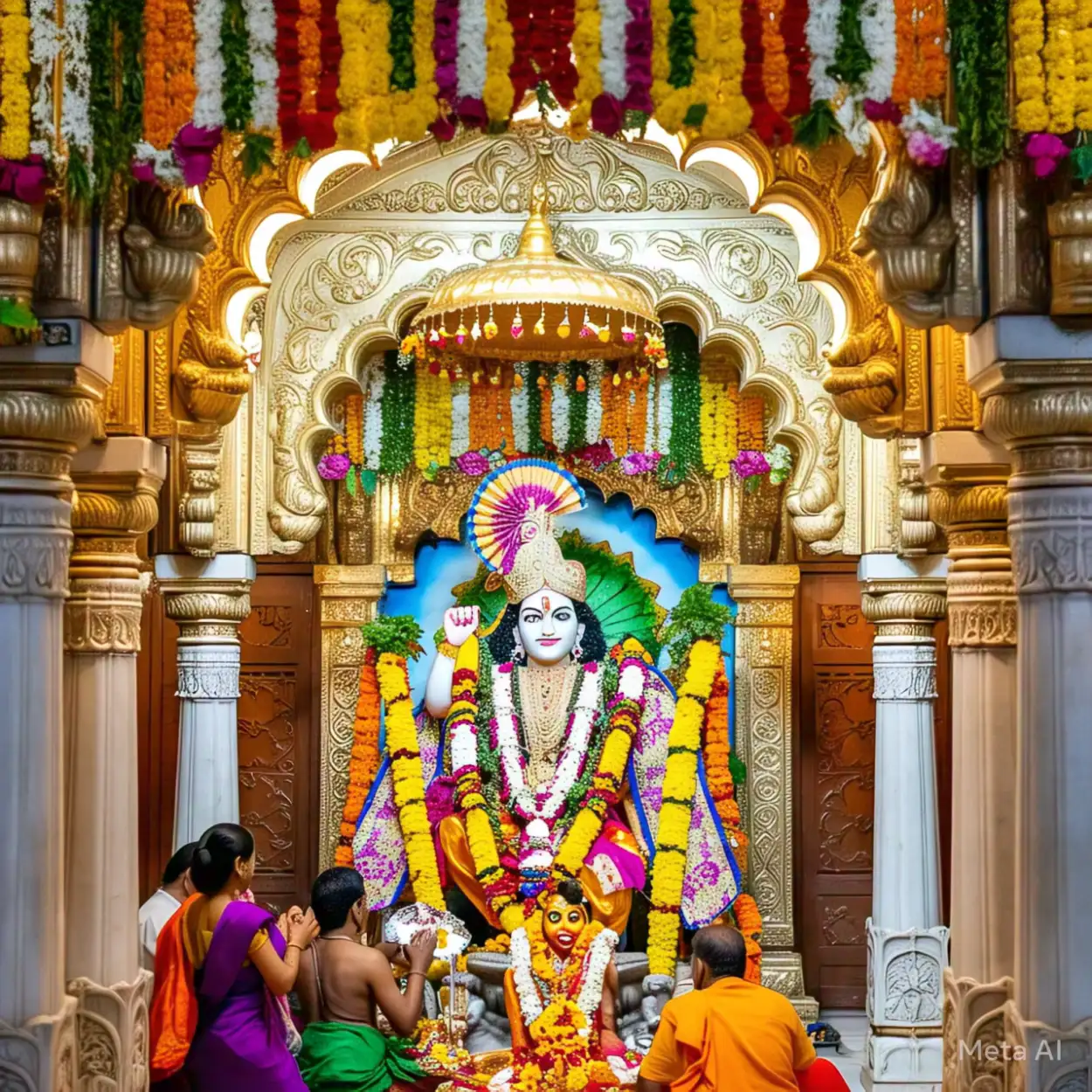 Free Download Happy Ram Navami Bhagwan Ram Temple Images - High Quality Happy Ram Navami Background